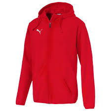 Puma Liga Casual Hoody Jacket Red Buy And Offers On Runnerinn