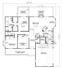 2129 Sq Ft Country House Plan 153 1464