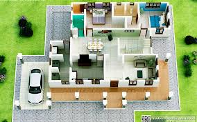 Contemporary Design 3d Kerala Home