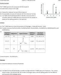 Chapter 15 Nmr Spectroscopy Pdf Zenith Chiropractic Table