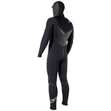 Hyperflex Wetsuits Mens Voodoo 5 4 3mm Hooded Front Zip Fullsuit