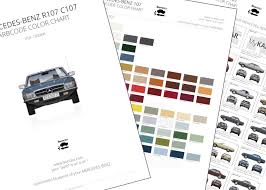 Mercedes Benz Color Chart Best Picture Of Chart Anyimage Org