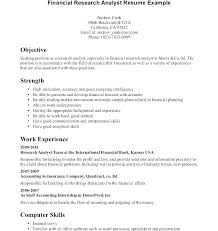 Financial Analyst Cover Letter With No Experience Credit Analyst