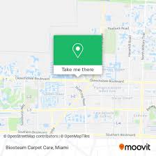 how to get to biosteam carpet care in