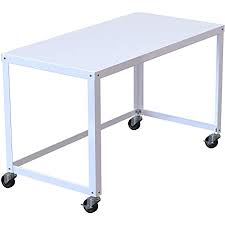 The typical executive desk starts at 60 x 30 x 30 inches w x d x h 152 x 76 x 76cm. Amazon Com Scranton Co Office Dimensions 48 Mobile Desk In White Furniture Decor