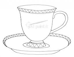 Coloring is essential to the overall. Teacup Coloring Page Coloring Home