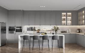 outstanding grey kitchen ideas oppolia