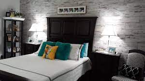 Laminate Accent Wall Bedroom With