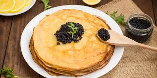 blini traditional pancake from russia