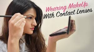 makeup tips for those who wear contact