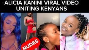 Alicia Kanini Viral Video | Trending Kenyan Viral Video of Alicia Kanini