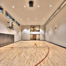 A Remodeled Basement Includes A Sport