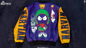 Herçeşit bomber jacket mens istediğin modeli, buradan kolaylıkla satın alabilirsin. 90 S Marvin The Martian Leather Warner Bros Los Angeles Lakers Colorway Bomber Jacket Mens Small Medium Starwear Status