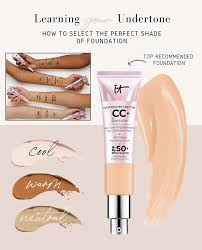 your undertone the perfect foundation