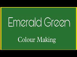 How To Make Emerald Green Colour