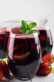 easy red wine sangria two plaid as