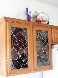037 Stained Glass Cabinets Stained