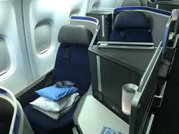 review flying united business cl