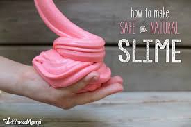 how to make slime with natural edible