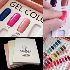 Details About 120 Nail Tip Colour Chart Display Book For Uv Led Gel Polish 120x Nail Tips Uk