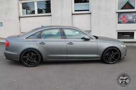 Hier wurde der schwarz uni s6 avant in ein grau matt foliert. Audi A 6 In Grau Matt By Wrap A Car De