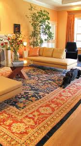 pairing patterns with an oriental rug