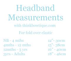 How To Make A Fold Over Elastic Headband