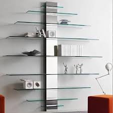 Glossy Decorative Glass Shelf
