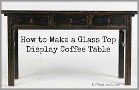diy coffee table display ideas for
