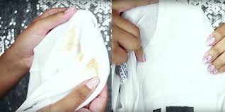 get foundation stains out of your clothes