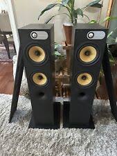 b w 684 floorstanding speakers black