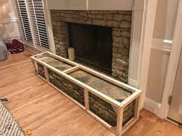 fireplace hearth cover diy