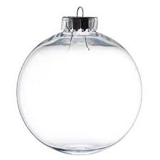 4 Pieces Glass Ball Ornaments