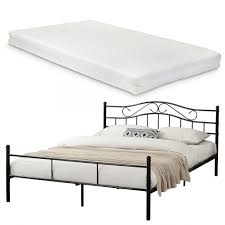 mattress black 200 x 180 cm chopni