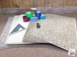 how to make carpet sle area rug on a