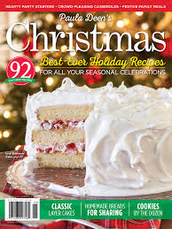 There's no telling how many calories are in that cake! Christmas 2019 Paula Deen Magazine