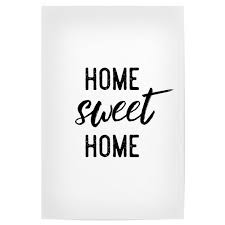 My Home Sweet Home als Poster bei artboxONE kaufen