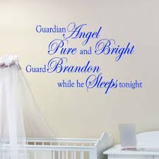 Guardian Angel Pure And Bright Wall Sticker