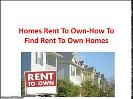 to own homes