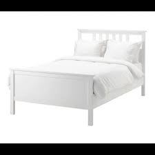 Ikea Hemnes Bed Frame White Stain