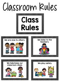 Pre K Classroom Rules Prekinders