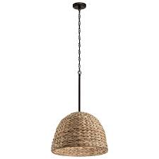Alibaba.com offers 892 replacement glass pendant shades products. Kichler Raffiana Light Olde Bronze Coastal Bowl Pendant Light In The Pendant Lighting Department At Lowes Com
