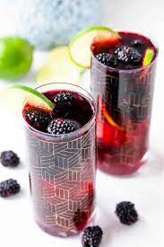 easy blackberry sangria recipe with