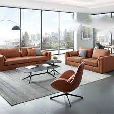 modern leather office sofa home couch