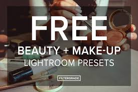 free beauty make up lightroom presets
