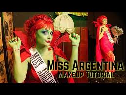 miss argentina halloween makeup