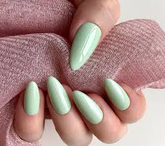 37 stunning pastel green nails ideas