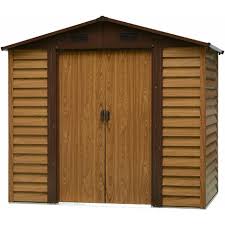 Outsunny 7 7x6 4ft Garden Shed Wood