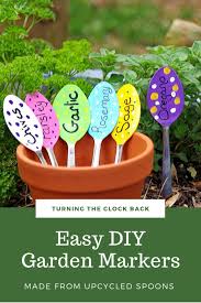 Easy Diy Garden Markers Turning The