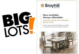 big lots puts broyhill line front and